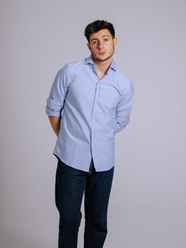 Camisa Bjovuit Sitges 06 Azul Claro