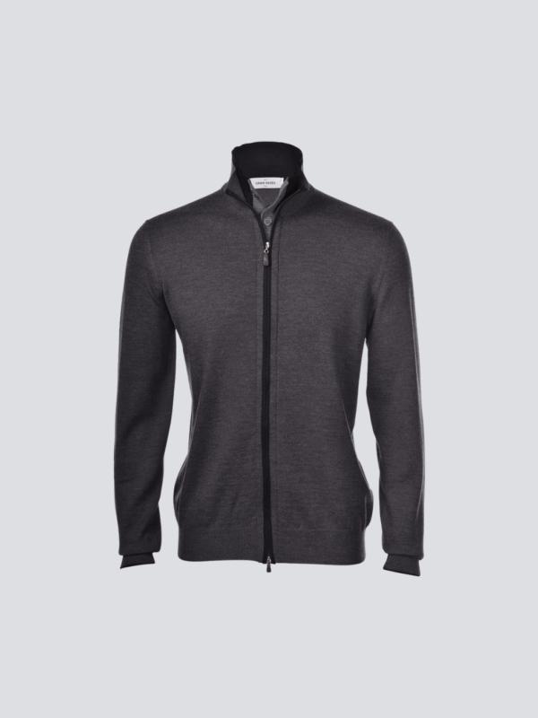 Cardigan Gris Gran Sasso