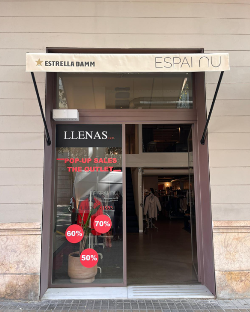 ESPAI NU Barcelona, The outlet Llenas, mejores precios, rebajas verano