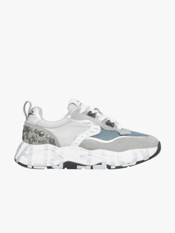 Sneaker Voile Mujer Grey Silver
