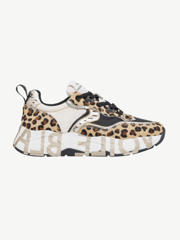 Sneaker Voile Mujer Leopardo