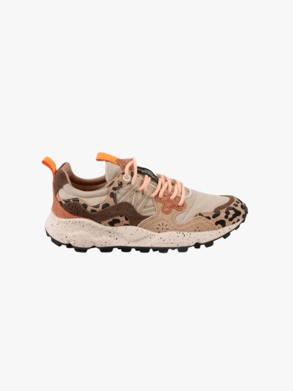 Sneaker Flower Mountain Leopardo