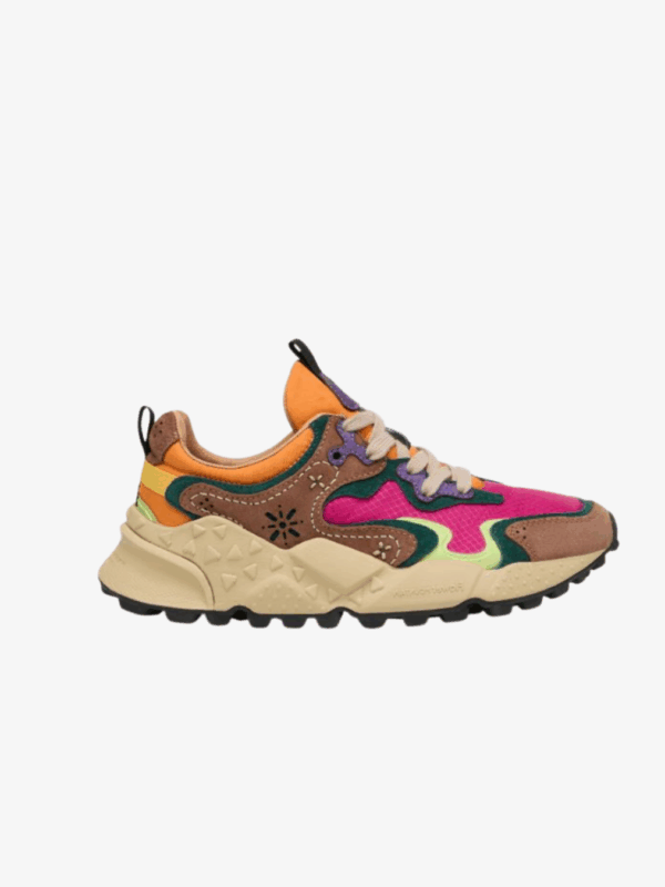 Sneaker Flower Mountain Multicolor