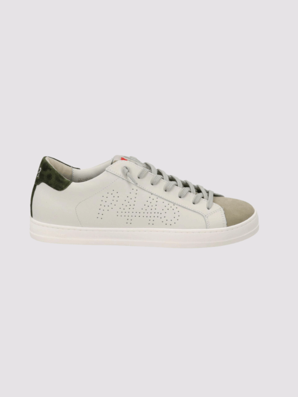 Sneaker P448 JOHN2 – White/Khaki