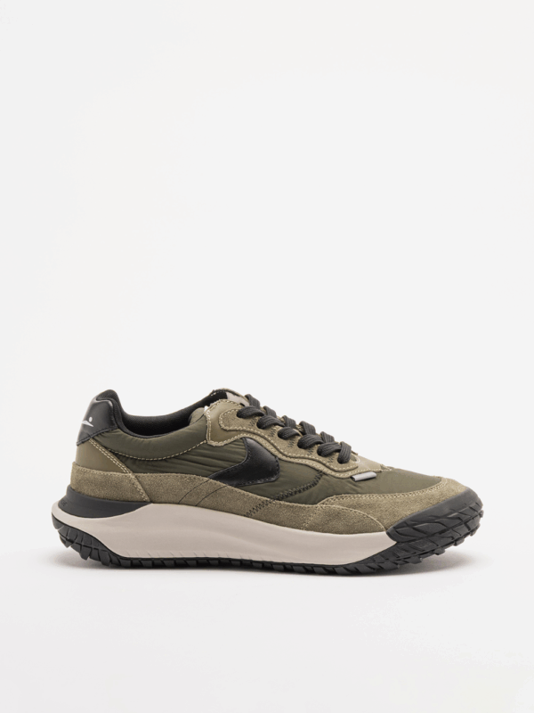 Sneaker Voile Blanche Club Act Man – Green