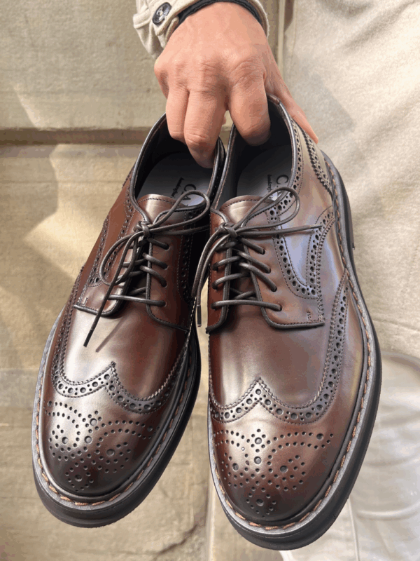 Zapato Calce Marrón Cacao