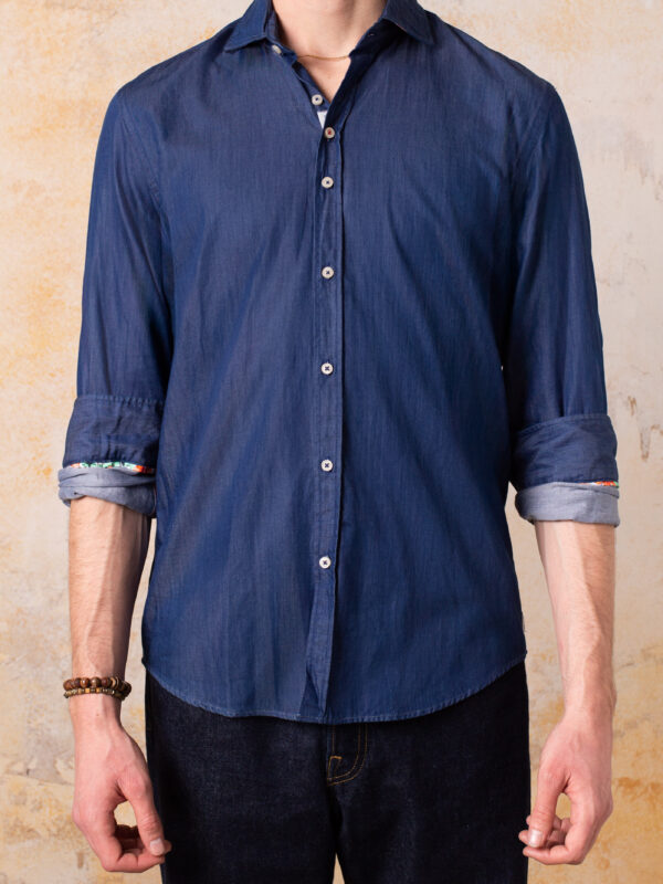 Camisa Bjovuit Cadaqués 08 Denim