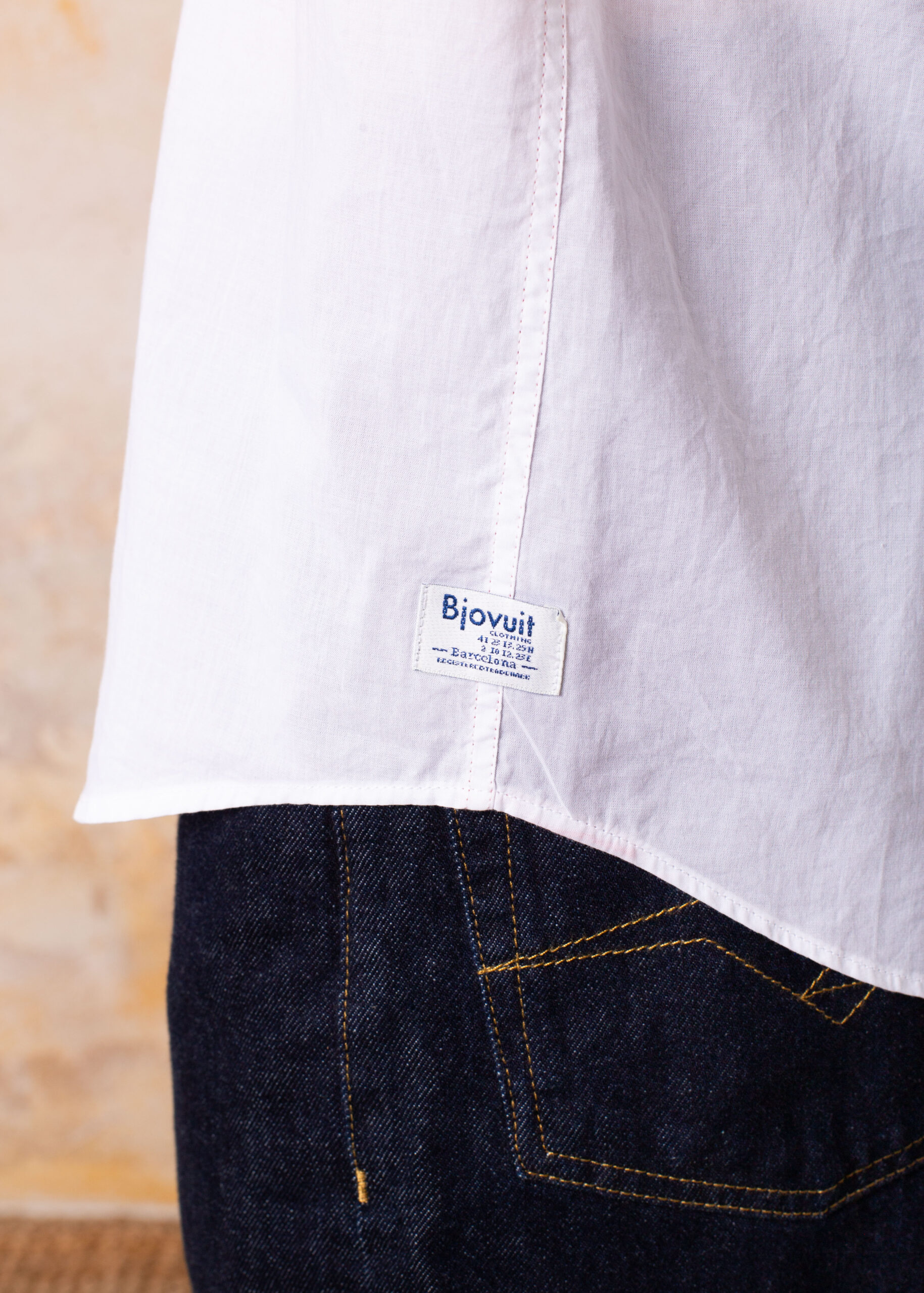 Camisa Bjovuit Cadaqués 02 Blanca - Imagen 5