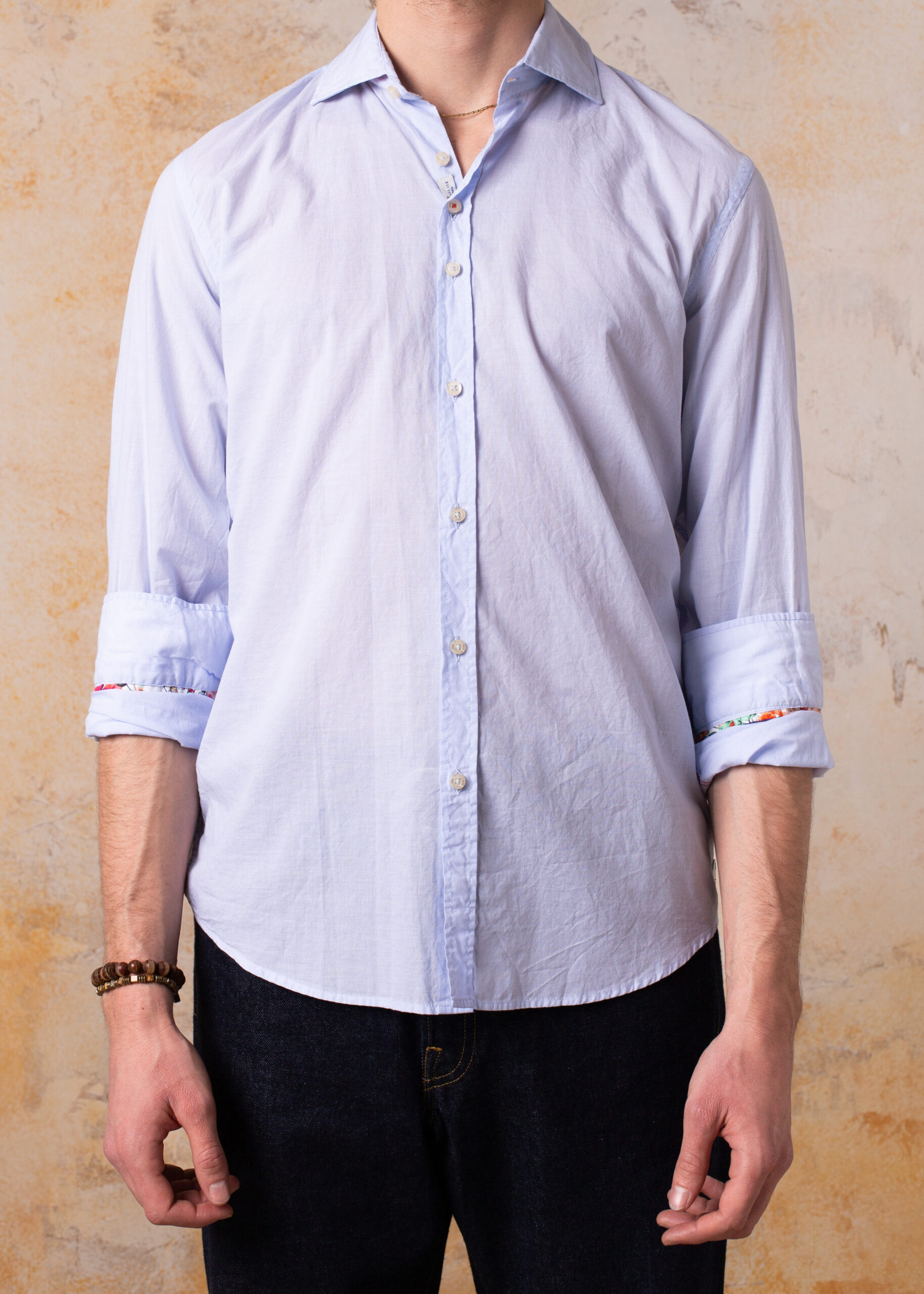 Camisa Bjovuit Cadaqués 03 Azul Cielo