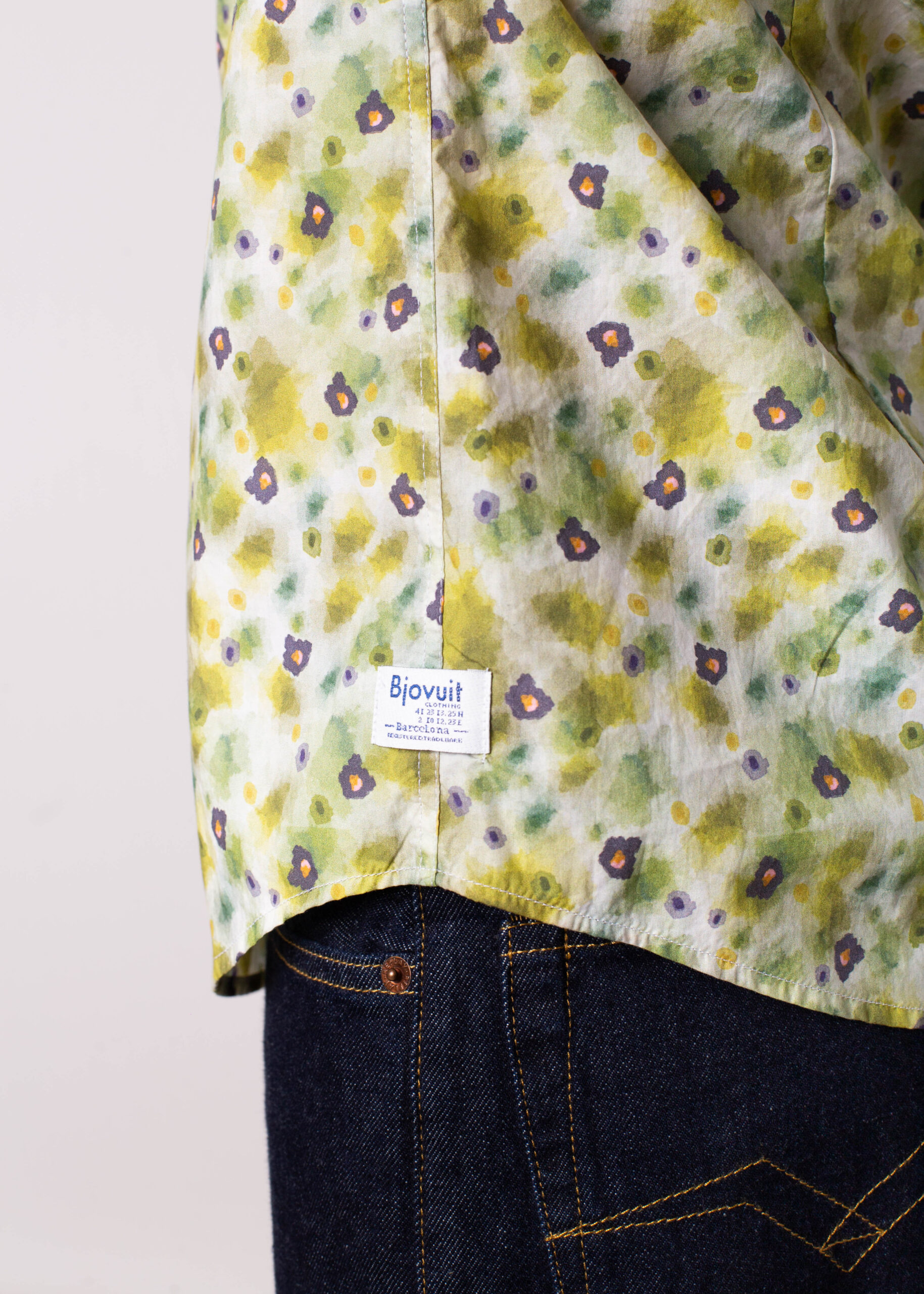 Camisa Bjovuit Blanes 05 Floral - Imagen 5