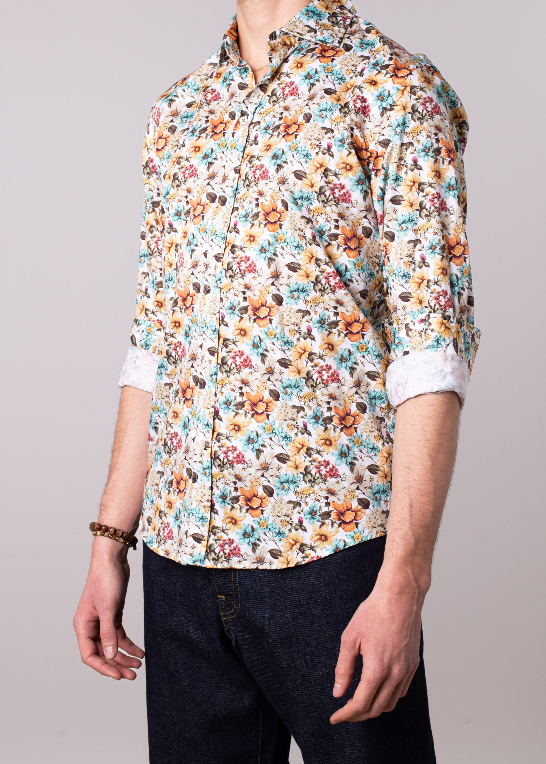 Camisa Bjovuit Formentera 04 Floral - Imagen 2