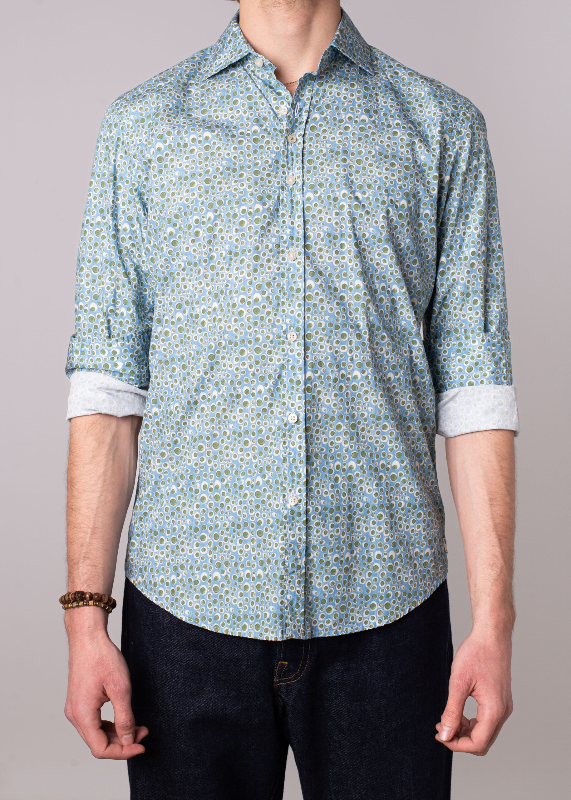 Camisa Bjovuit Blanes 06 mini dibujo