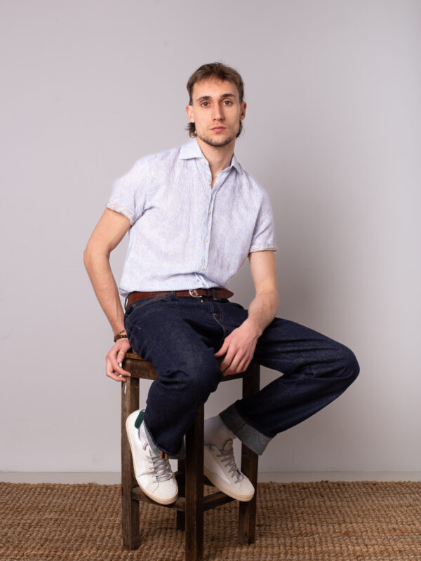 Camisa Bjovuit Manga Corta Begur 04