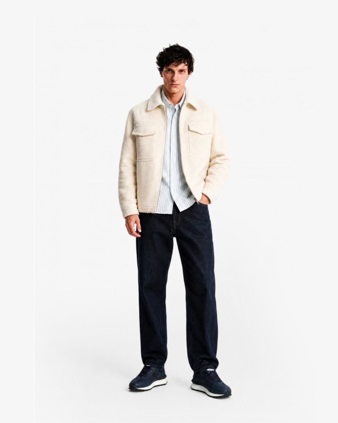 Sneaker Voile Blanche Qwark Hype – Hombre Azul Marino / Negro - Imagen 2