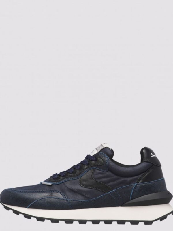 Sneaker Voile Blanche Qwark Hype Azul Marino Negro