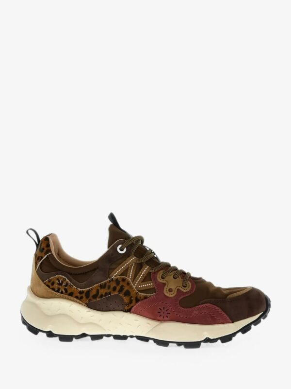 Sneaker Flower Mountain Yamano 3 Mujer Leopardo