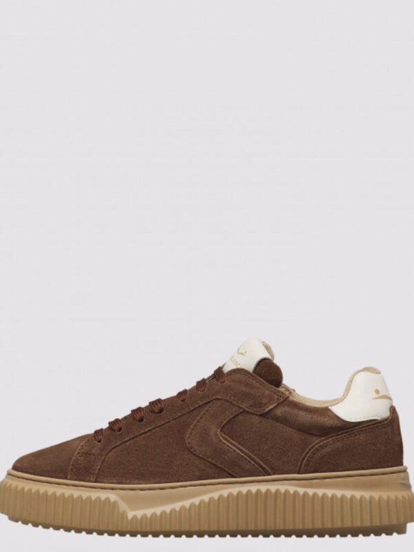 Sneaker Voile Blanche Lipari Marrón para mujer, vista lateral