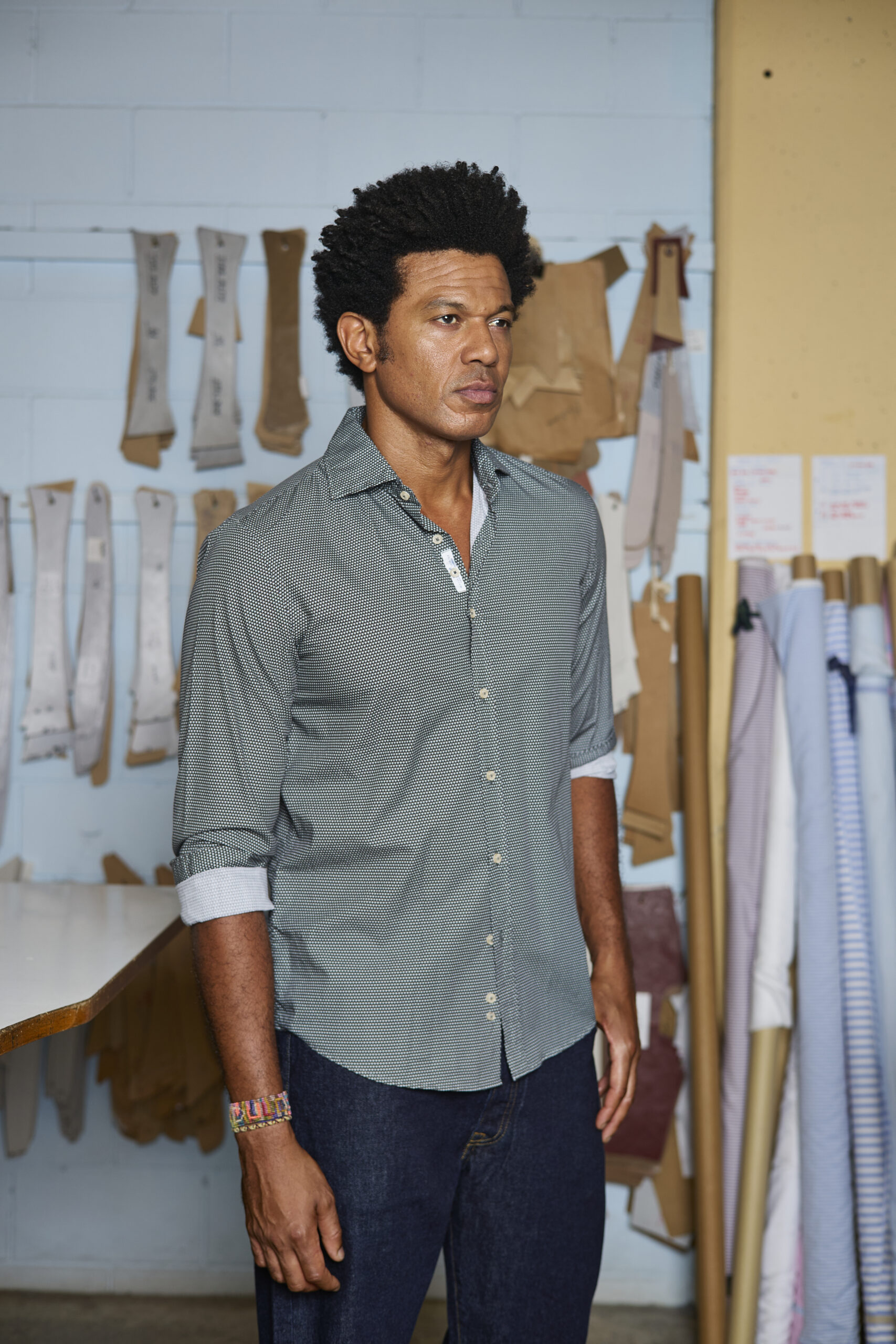 Camisa Bjovuit Diagonal 03 - Imagen 2