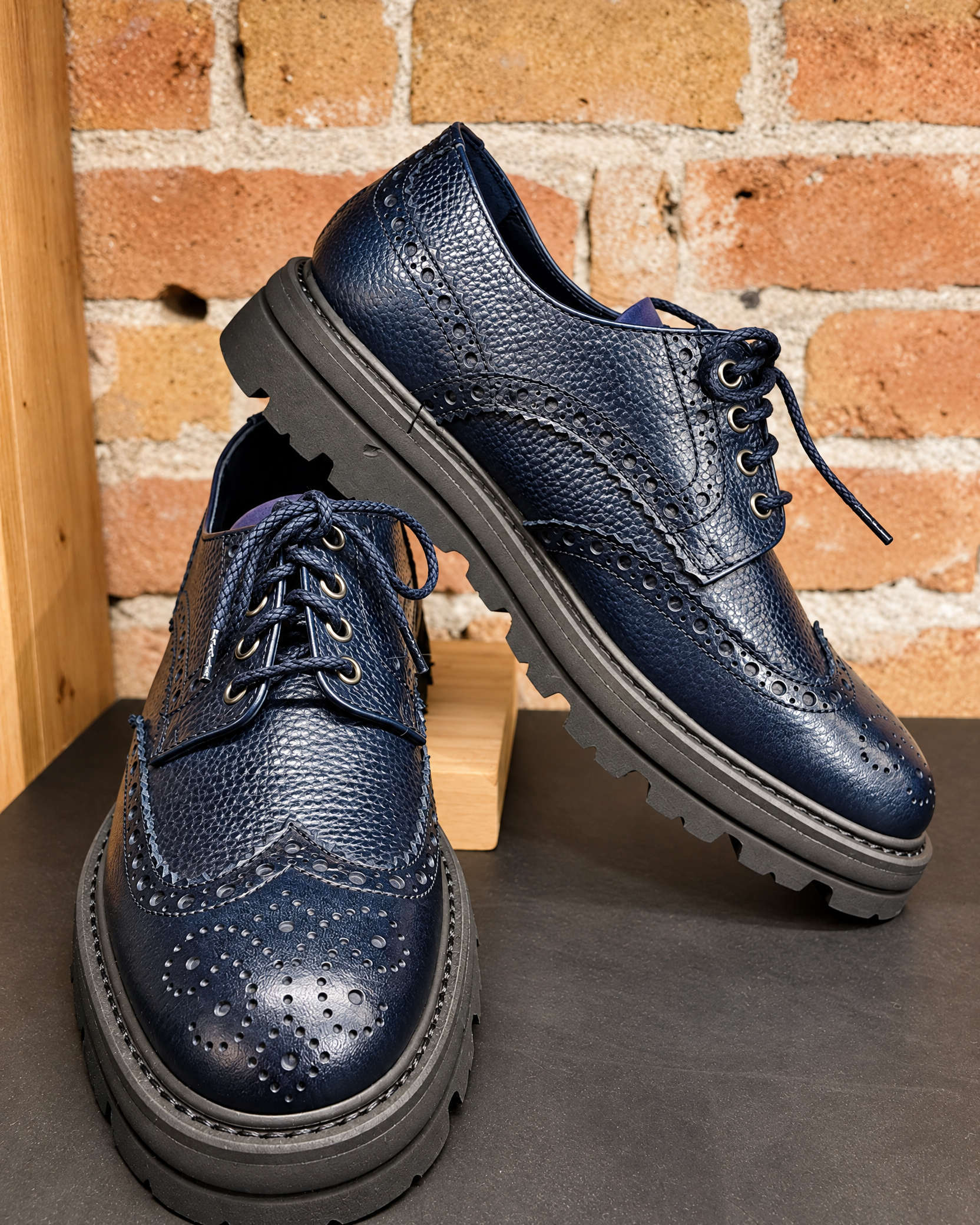 Zapato Calce Azul Marino - Imagen 2